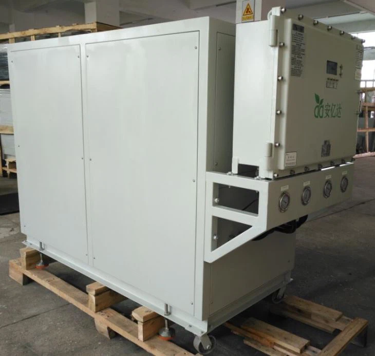 În cazul unei răstălmăciri industriale răcite cu apă de 15 TR